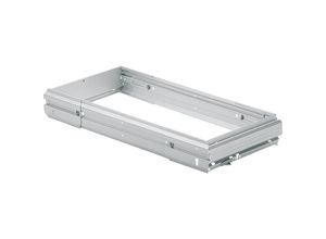 4023149031717 - Stufenlos breitenverstellbarer Hängeregistraturrahmen Systema Top 2000 534 - 706 Aluminium Optik - Hettich