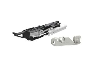 4023149051050 - Hettich - Selbsteinzugsgehäuse Stop Control links mit Silent System Aluminium Optik