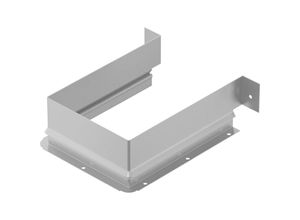 4023149217562 - Hettich - Metallumrandung für Siphonausschnitt - eckig silber