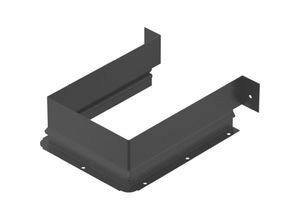 4023149217579 - Hettich - Metallumrandung für Siphonausschnitt - eckig anthrazit