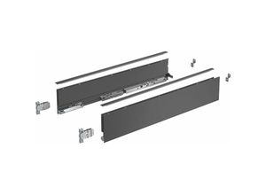 4023149482427 - Hettich - AvanTech You Schubkasten Set Schubkasten Set Höhe 101 - Schubkastensystem Nennlänge 350mm Stahl anthrazit