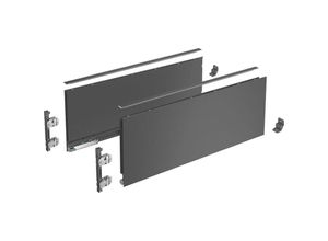 4023149484445 - Hettich - AvanTech you Set Zarge Höhe 187 mm nl 450 mm anthrazit links und rechts