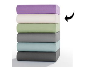 4024008165796 - Supersoft-Jersey-Spannbetttuch ca 90 - 100 x 200 cm