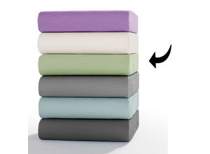 4024008165802 - Supersoft-Jersey-Spannbetttuch ca 90 - 100 x 200 cm