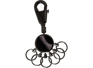 4024023270314 - TROIKA® Schlüsselanhänger glänzend schwarz