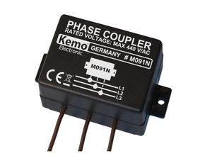 4024028030951 - Powerline M091N Phasenkoppler Baustein Eingangsspannung (Bereich) 400 v ac (max) - Kemo