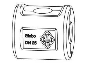 4024052573912 - W�rmed�mmschale passend f�r Globo h DN20 (3 4) 0600-03553 - Heimeier