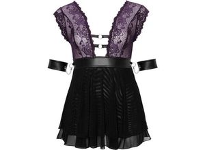 4024144280667 - Babydoll mit Halsband und Armfesseln