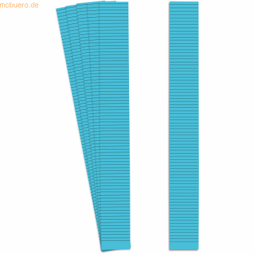 4024158000756 - Markierungsstreifen 5mm B300xH32mm VE=10 Stück blau