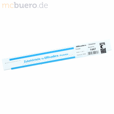 4024158000893 - 1-24 Tagesstunden 4mm Strichabstand B288xH32mm 3xpro Streifen