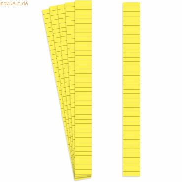 4024158001593 - Markierungsstreifen 8mm B300xH32mm VE=10 Stück zitrone