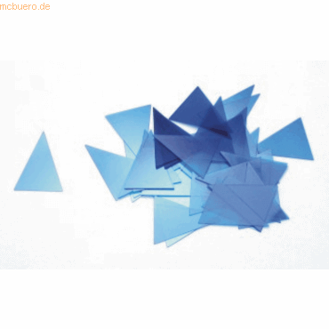 4024158012285 - Signale Dreieck-Form transparent B24xH32mm VE=50 Stück blau 4024158012285 - Signale Dreieck-Form transparent B24xH32mm VE=50 Stück blau
