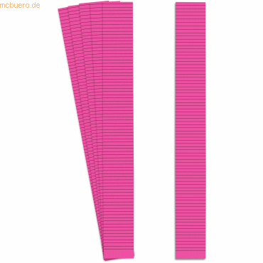 4024158018317 - Markierungsstreifen 6mm B300xH32mm VE=10 Stück magenta