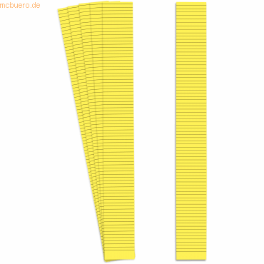 4024158018454 - Markierungsstreifen 10mm B300xH32mm VE=10 Stück zitrone