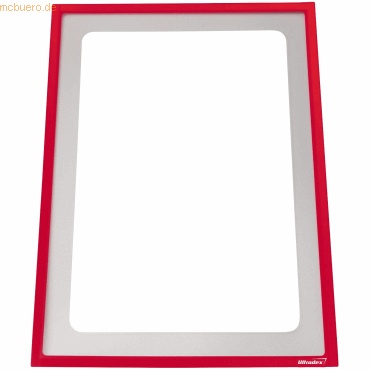 4024158036205 - Infotasche magnetisch für DIN A4 312x225mm VE=5 Stück rot 4024158036205 - Infotasche magnetisch für DIN A4 312x225mm VE=5 Stück rot