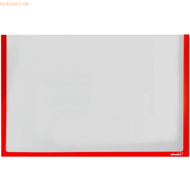 4024158036328 - Infotasche für DIN A4 quer selbstklebend VE= 5 Stück rot 4024158036328 - Infotasche für DIN A4 quer selbstklebend VE= 5 Stück rot