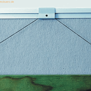 4024158038148 - Dekorhalter für Stell- und Trennwandsystem silber VE=2 Stück