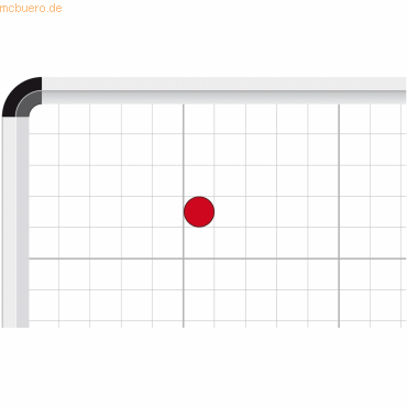 4024158186887 - Magnettafel Raster 20x20 100x100mm 1200x900mm 43 Planungszeil