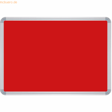 4024158764009 - Stellwandtafel beidseitig Filz B1400xH600xT22mm rot