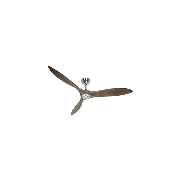 4024397368471 - CasaFan ECO AIRSCREW 152 BN-GW Deckenventilator 28 W (Ø x H) 1520 mm x 275 mm Chrom