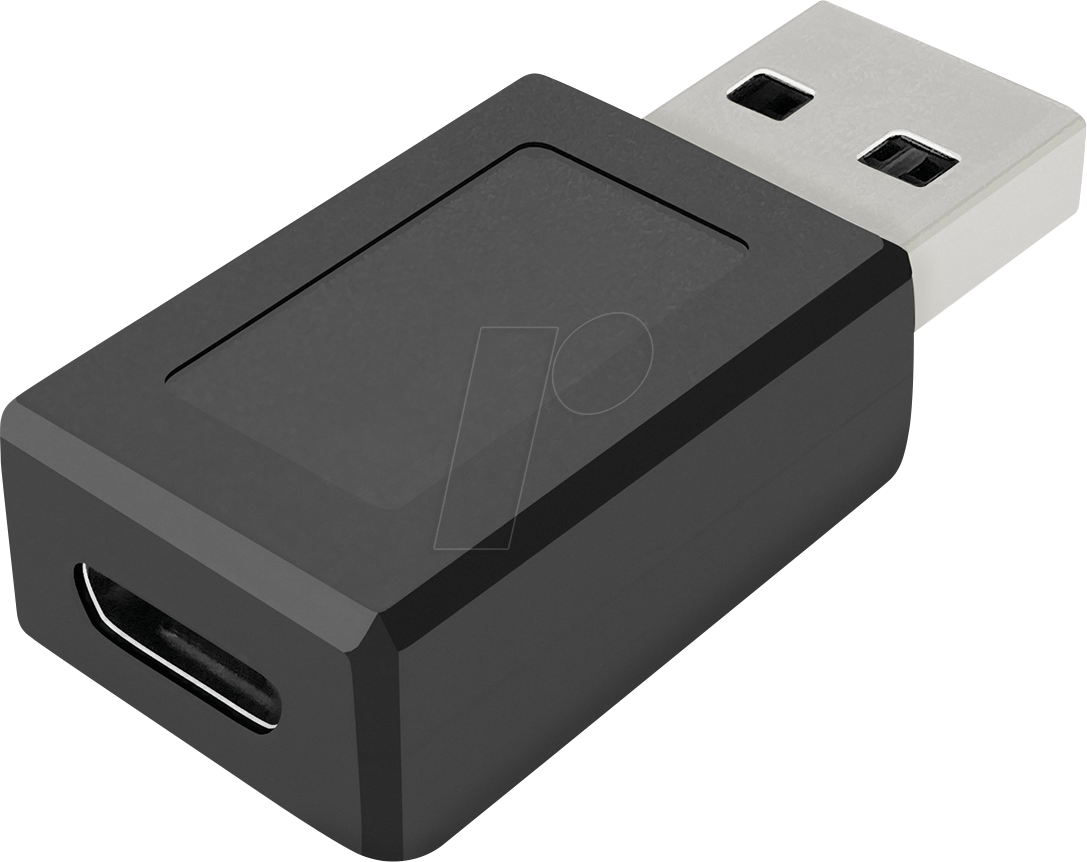 4024559253836 - 253836 - USB 31 Adapter C Buchse zu A Stecker schwarz