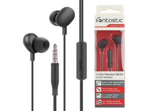 4024559255441 - Fontastic In-Ear Headset Beans schwarz