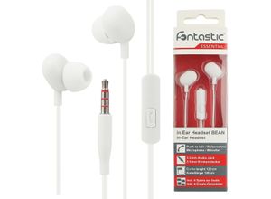 4024559255458 - Fontastic In-Ear Headset Beans Weiß