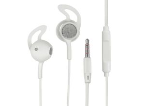 4024559255915 - Fontastic In-Ear Headset L180 mit Extra Langem Kabel weiß