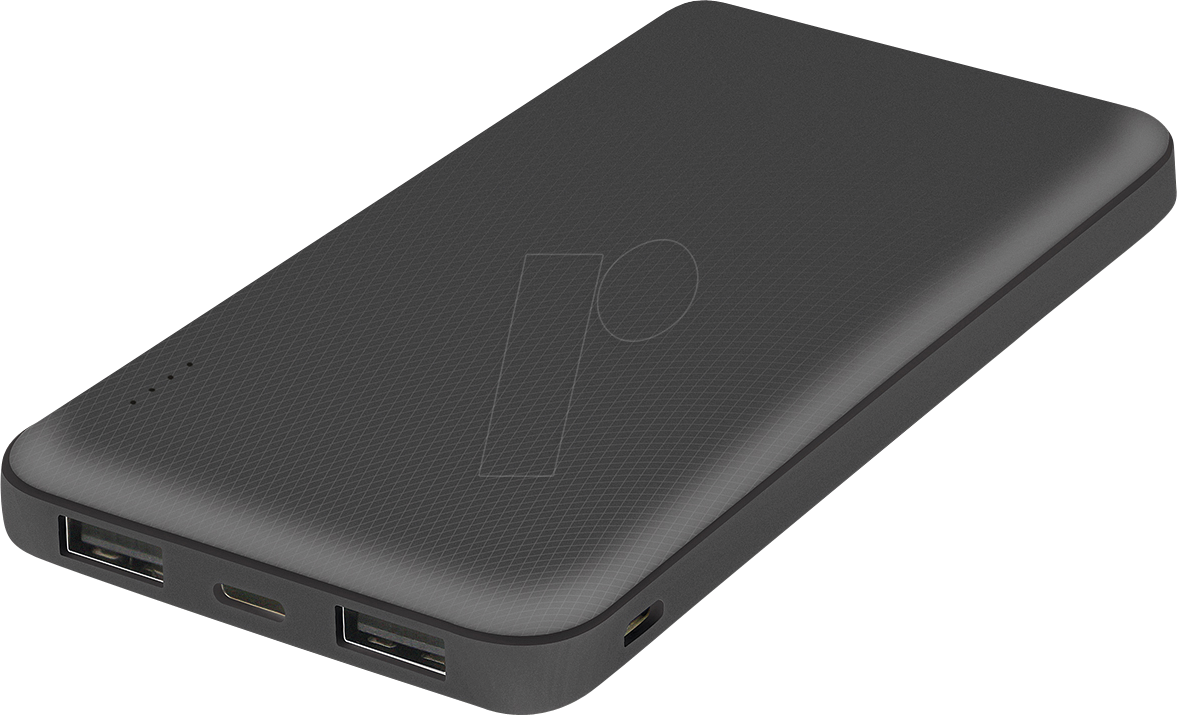 4024559262425 - 262425 - Powerbank Li-Po 10000 mAh USB   USB-C schwarz