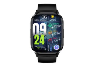 4024559264290 - Fontastic Mento AMOLED Smartwatch mit 201“ Display schwarz