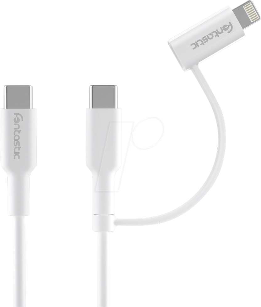 4024559264818 - 264818 - 2in1 Daten & Ladekabel Type-C > Typ-C +8-PIN Lightning Adapter 4024559264818 - 264818 - 2in1 Daten & Ladekabel Type-C > Typ-C +8-PIN Lightning Adapter