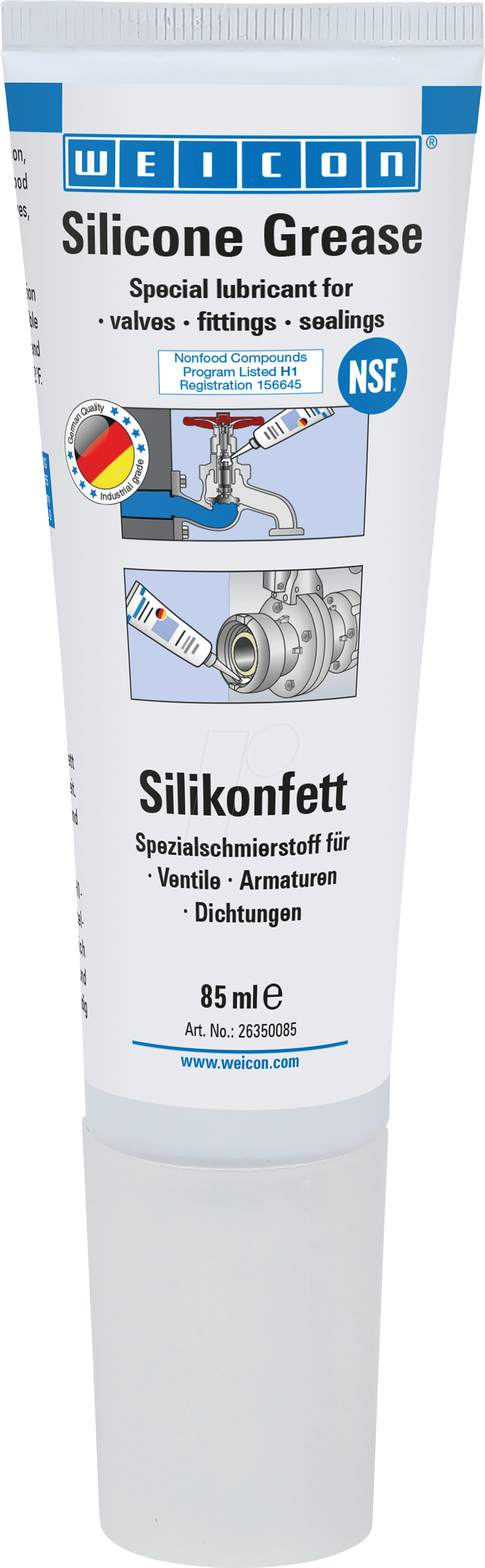 4024596076122 - WEICON 26350085 - Silikonfett 85 g