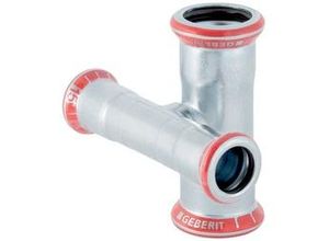 4024723215097 - Mapress C-Stahl Kreuzstück reduziert abgesetzt Außendurchmesser 22mm 21509