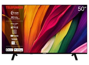 4024862123703 - 4K Fernseher 50 Zoll Smart TV (UHD Dolby Vision HDR Dolby Atmos HD+ 6 Monate inkl)