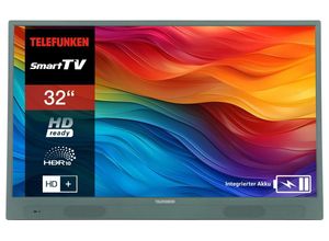 4024862124632 - 32 Zoll Fernseher tragbar mit Akku (HD Smart TV Triple-Tuner 6 Monate HD+ inkl) grün