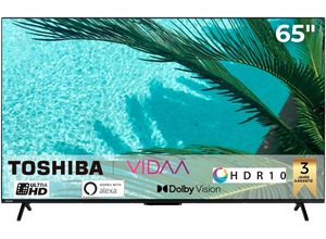 4024862133986 - E (A bis G) TOSHIBA LED-Fernseher Fernseher schwarz LED Fernseher