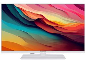 4024862141691 - TELEFUNKEN XF32N750M-W Fernseher 32 Zoll Full HD LED TV mit Triple-Tuner weiß