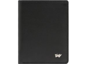 4024978384425 - BRAUN BÜFFEL Geldbörse Golf 20 Hochformat Emblem Leder für Herren schwarz