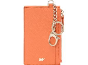 4024978429096 - BRAUN BÜFFEL Schlüsseletui Leder Emblem für Damen orange