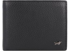 4024978440060 - BRAUN BÜFFEL Brieftasche Rindsleder Emblem für Herren schwarz