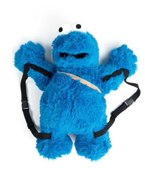 4025055207286 - Cookie Monster Rucksack blau schwarz 4025055207286 - Cookie Monster Rucksack blau schwarz