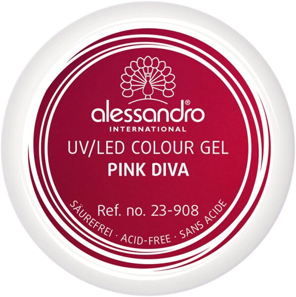 4025087239088 - Alessandro Colour Gel 908 Pink Diva 5 g