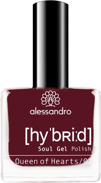 4025087287393 - Alessandro Hybrid Soul Gel Polish Queen of Hearts 8 ml