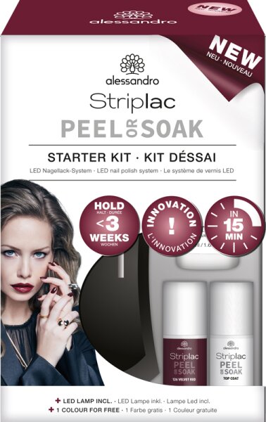 4025087484006 - Alessandro Striplac Peel or Soak Starter Kit Maniküre-Set