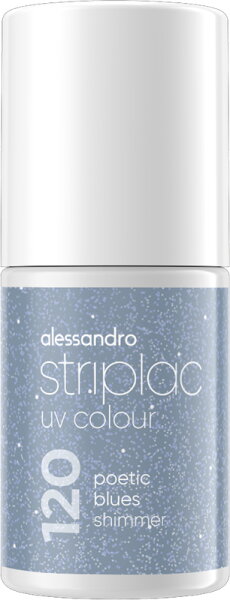 4025087491202 - Alessandro Striplac UV Colour 65 ml Poetic Blues Shimmer