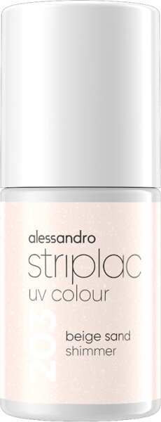 4025087492032 - Alessandro Striplac UV Colour 65 ml Beige Sand Shimmer 4025087492032 - Alessandro Striplac UV Colour 65 ml Beige Sand Shimmer