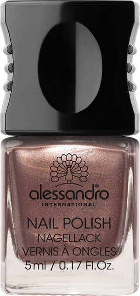 4025087590714 - Alessandro Colour Code 4 Nail Polish 71 Brown Metallic 5 ml