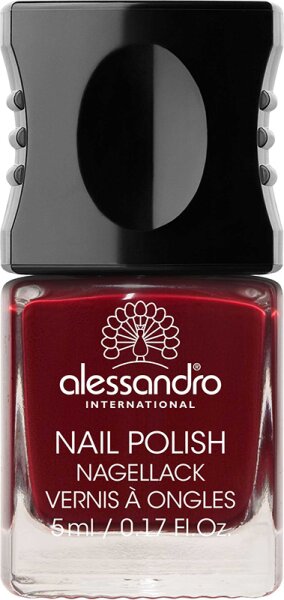 4025087591544 - Alessandro Colour Code 4 Nail Polish 54 Midnight Red 5 ml