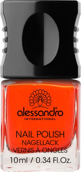 4025087771144 - Alessandro Colour Code 4 Nail Polish 14 Orange Red 10 ml