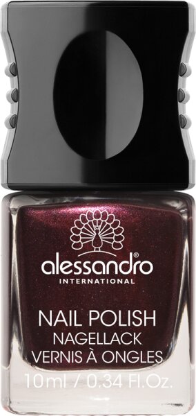 4025087771557 - Alessandro Colour Code 4 Nail Polish 55 Dark Rubin 10 ml